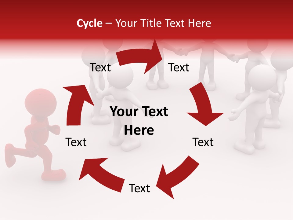 Community Group Puppets PowerPoint Template