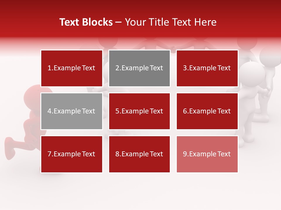 Community Group Puppets PowerPoint Template