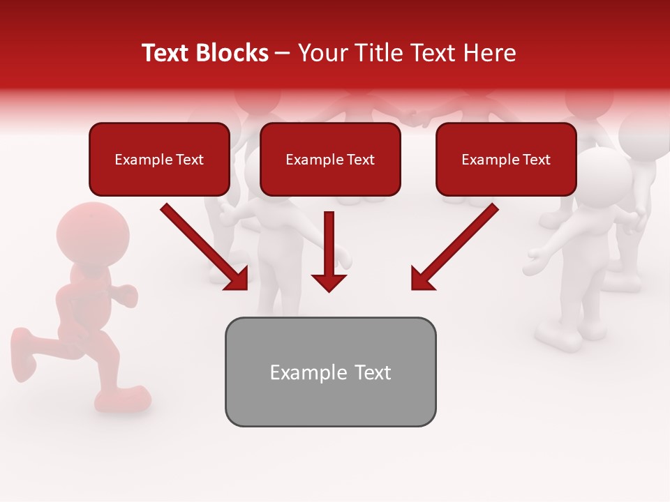 Community Group Puppets PowerPoint Template