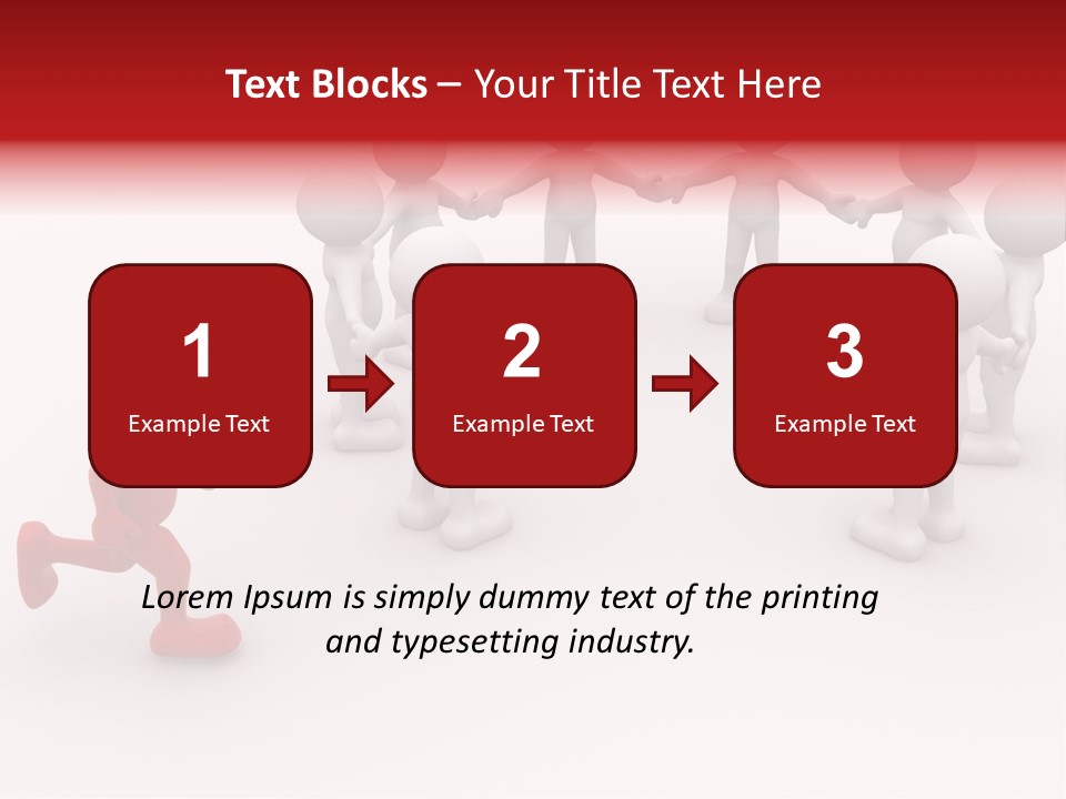 Community Group Puppets PowerPoint Template