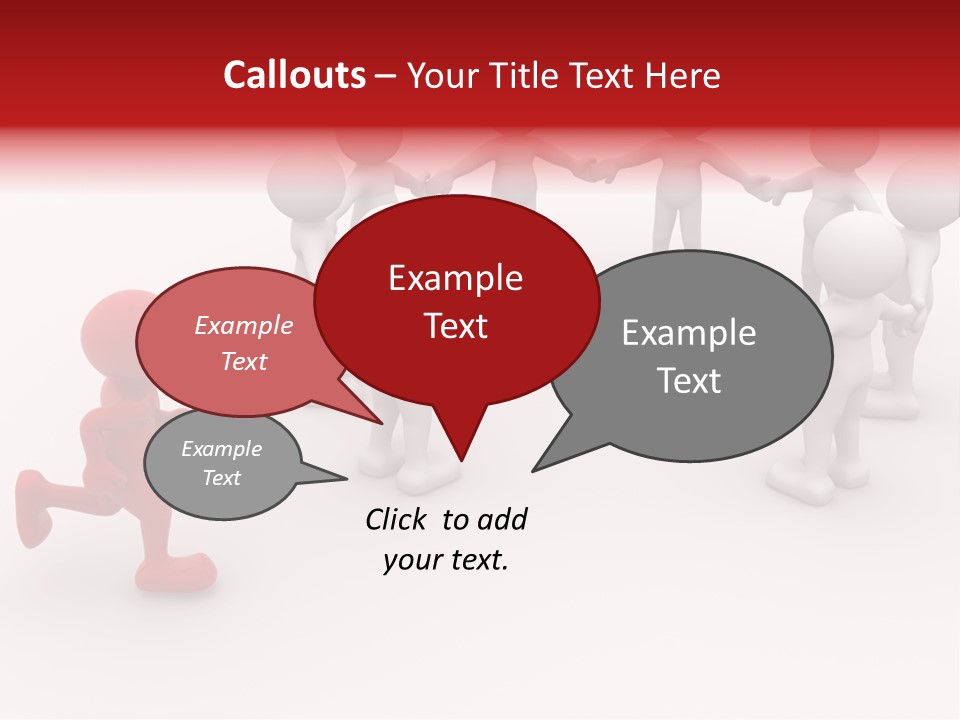 Community Group Puppets PowerPoint Template