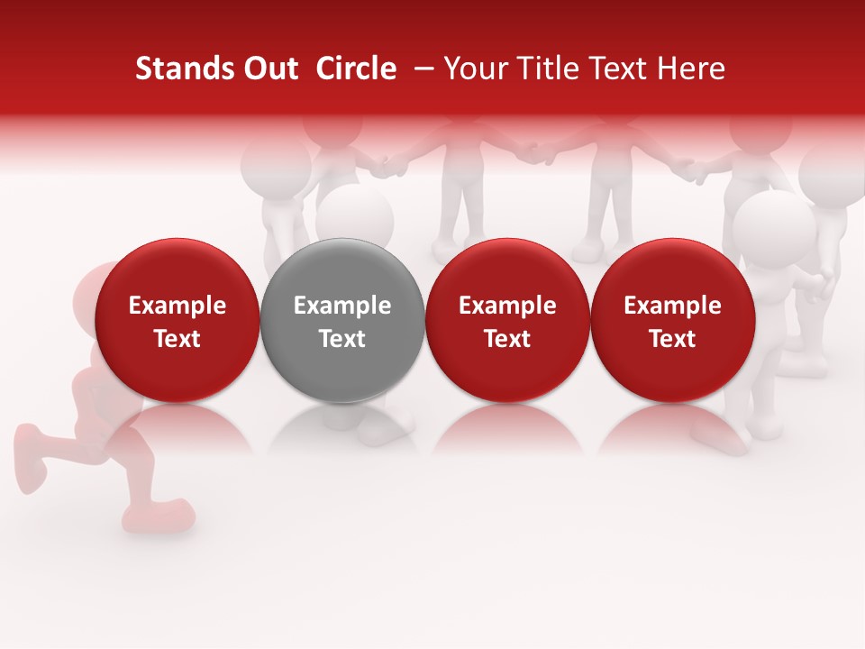 Community Group Puppets PowerPoint Template