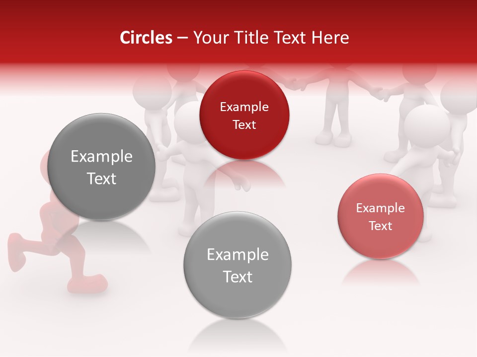 Community Group Puppets PowerPoint Template