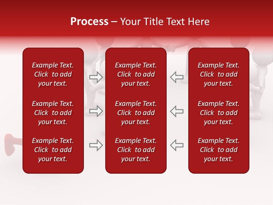 Community Group Puppets PowerPoint Template