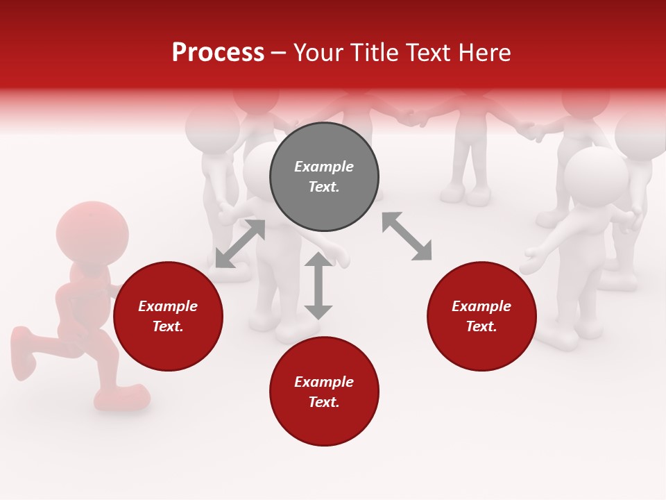 Community Group Puppets PowerPoint Template