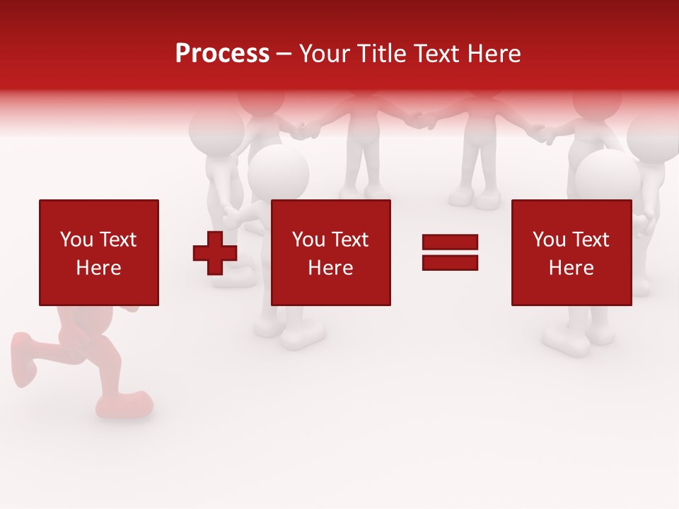 Community Group Puppets PowerPoint Template