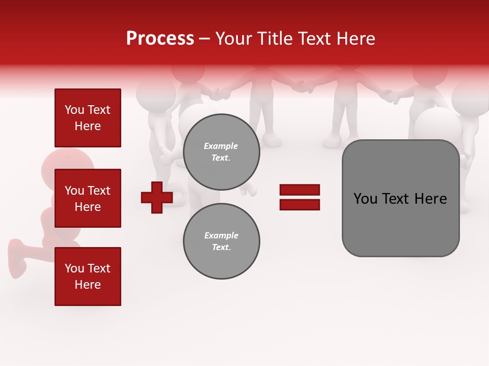 Community Group Puppets PowerPoint Template