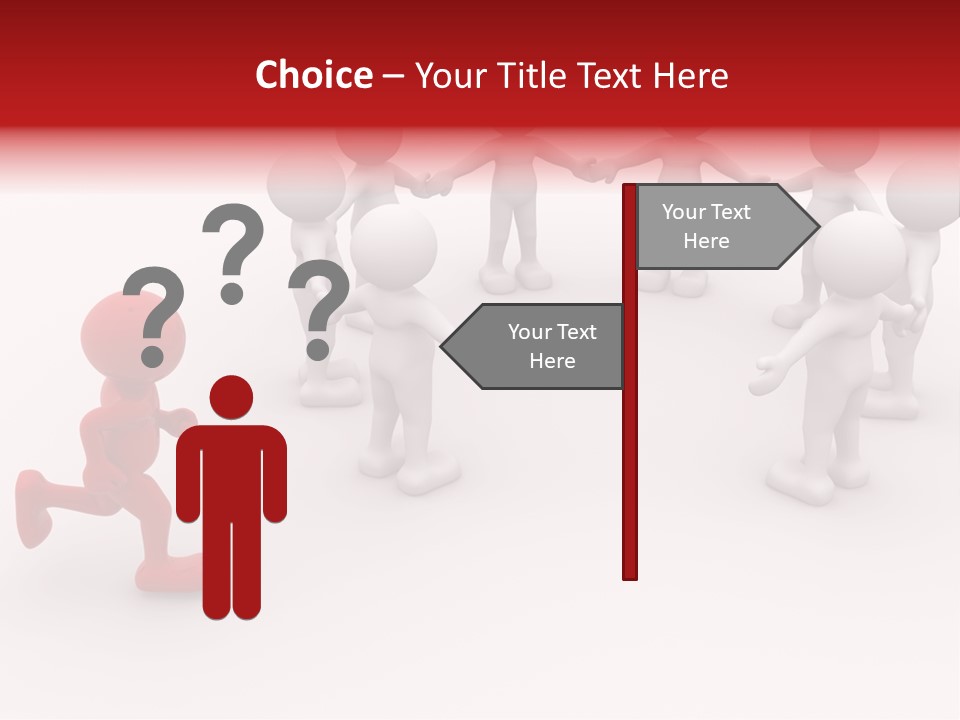 Community Group Puppets PowerPoint Template