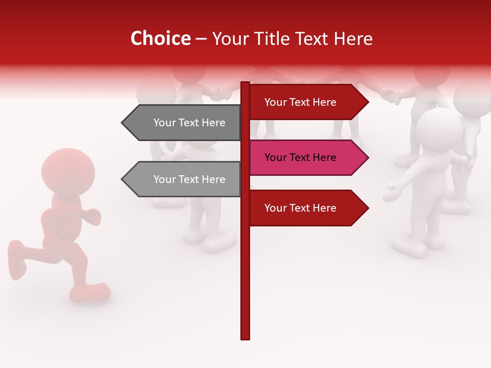 Community Group Puppets PowerPoint Template