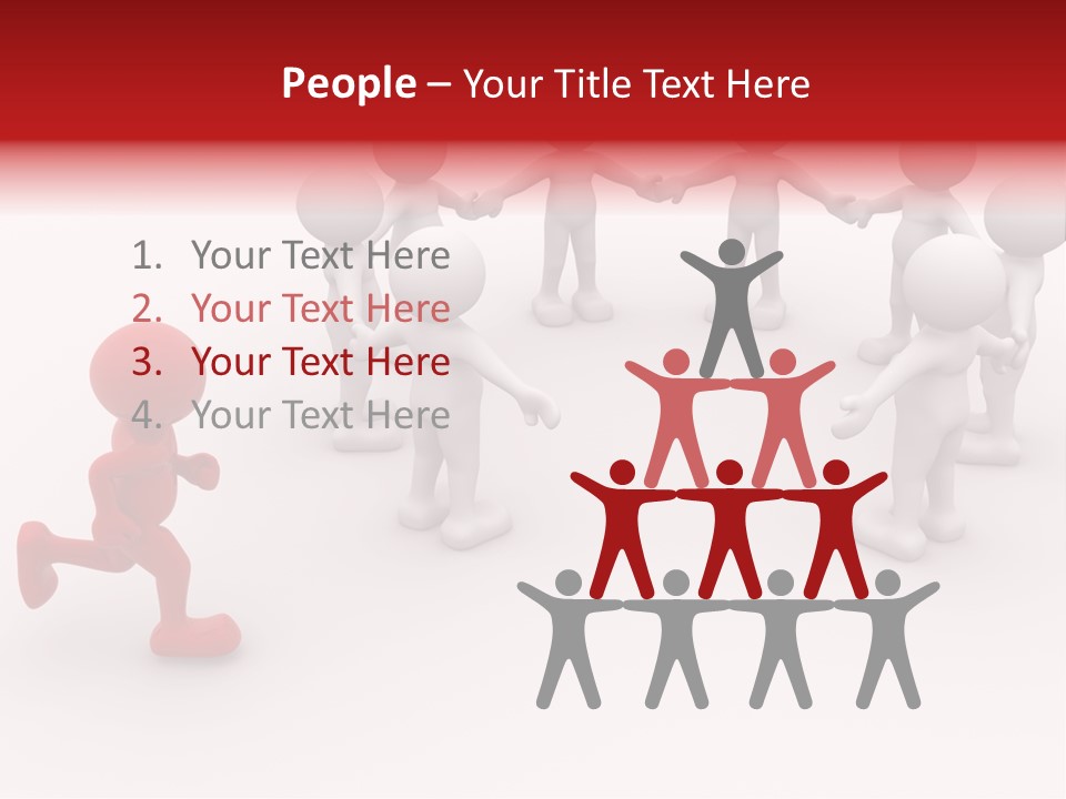 Community Group Puppets PowerPoint Template