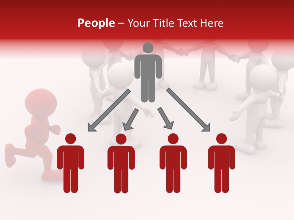 Community Group Puppets PowerPoint Template