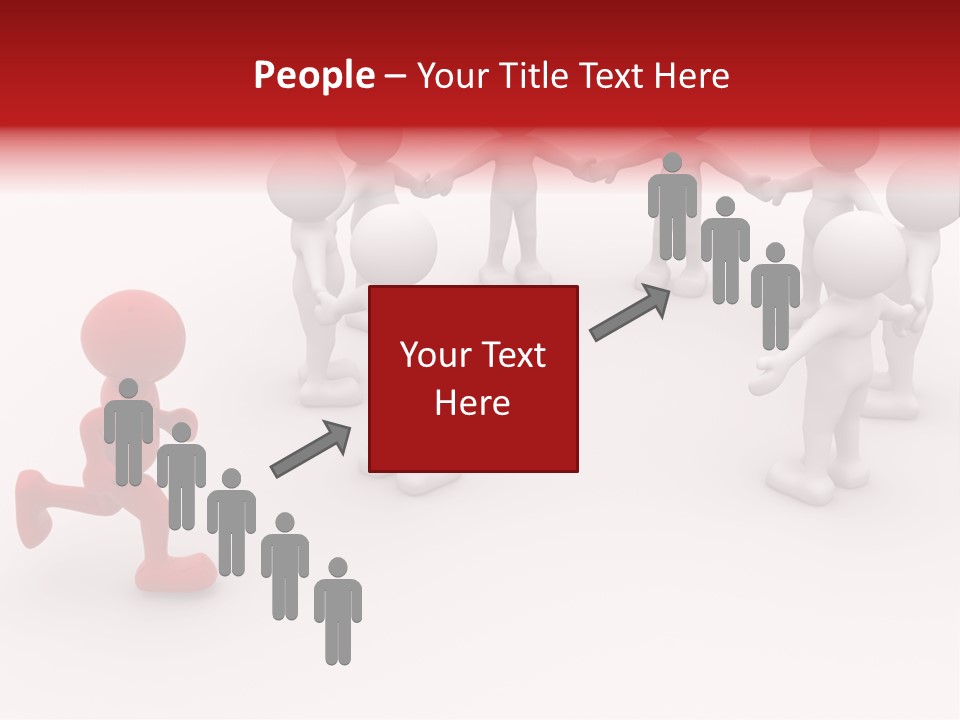 Community Group Puppets PowerPoint Template