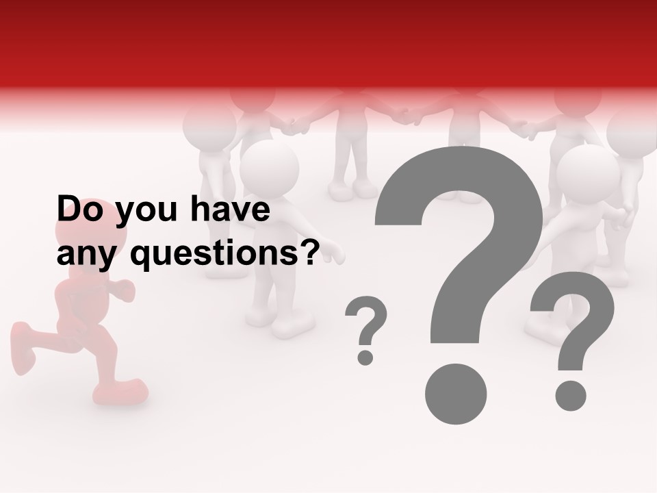 Community Group Puppets PowerPoint Template