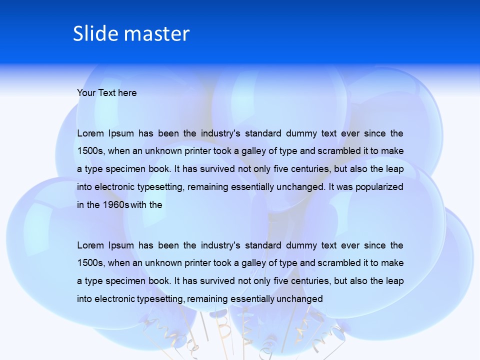 Birthday Happiness PowerPoint Template