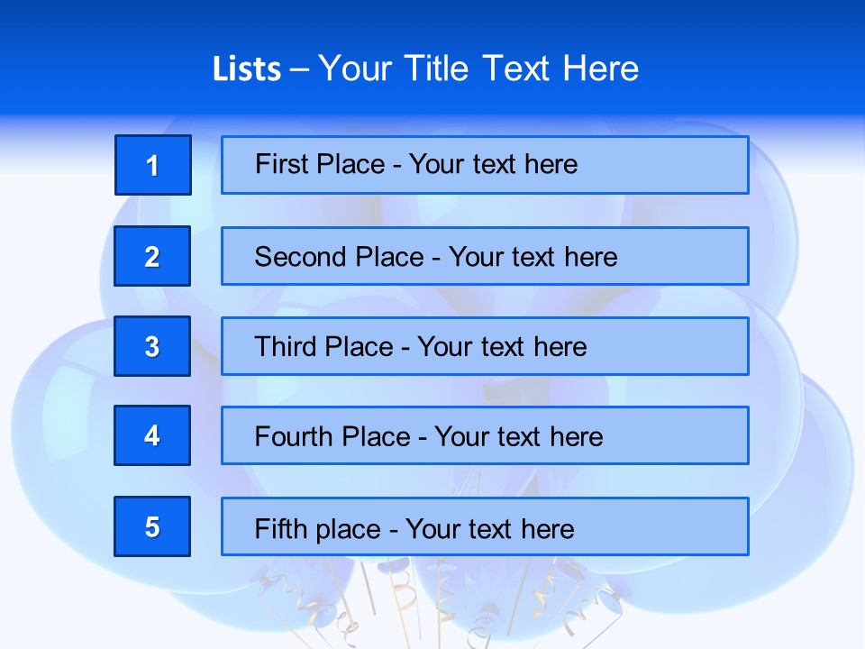 Birthday Happiness PowerPoint Template