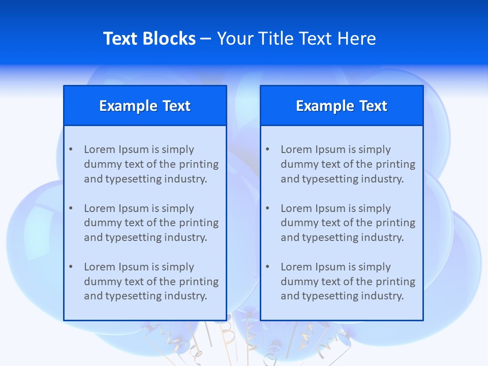 Birthday Happiness PowerPoint Template