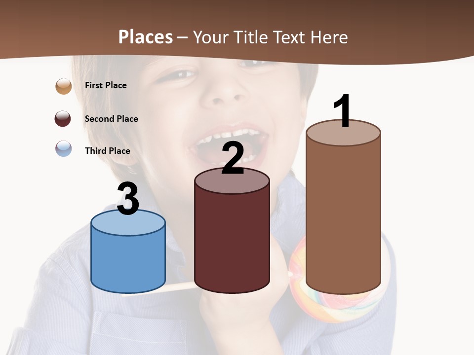 Candy Baby Studio PowerPoint Template