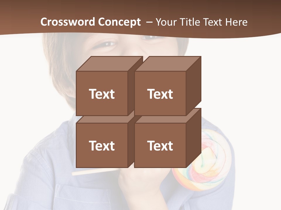 Candy Baby Studio PowerPoint Template