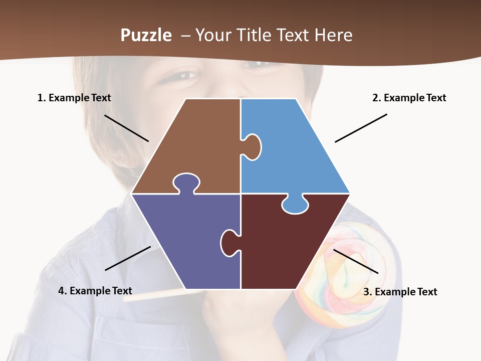 Candy Baby Studio PowerPoint Template