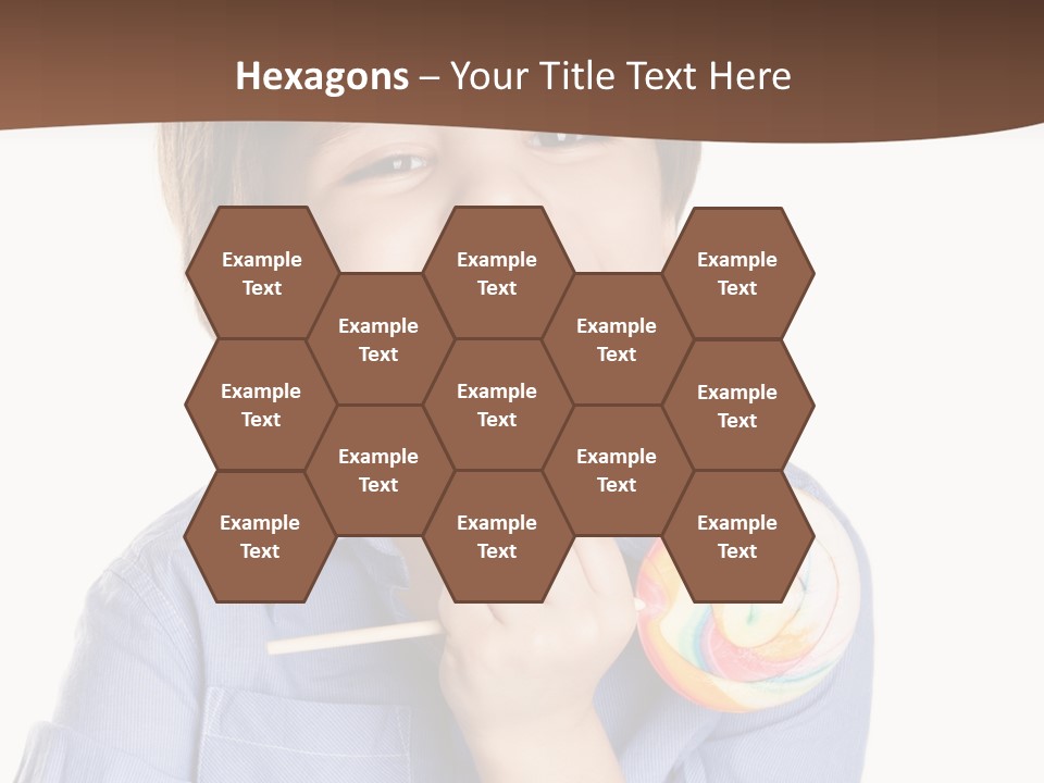 Candy Baby Studio PowerPoint Template