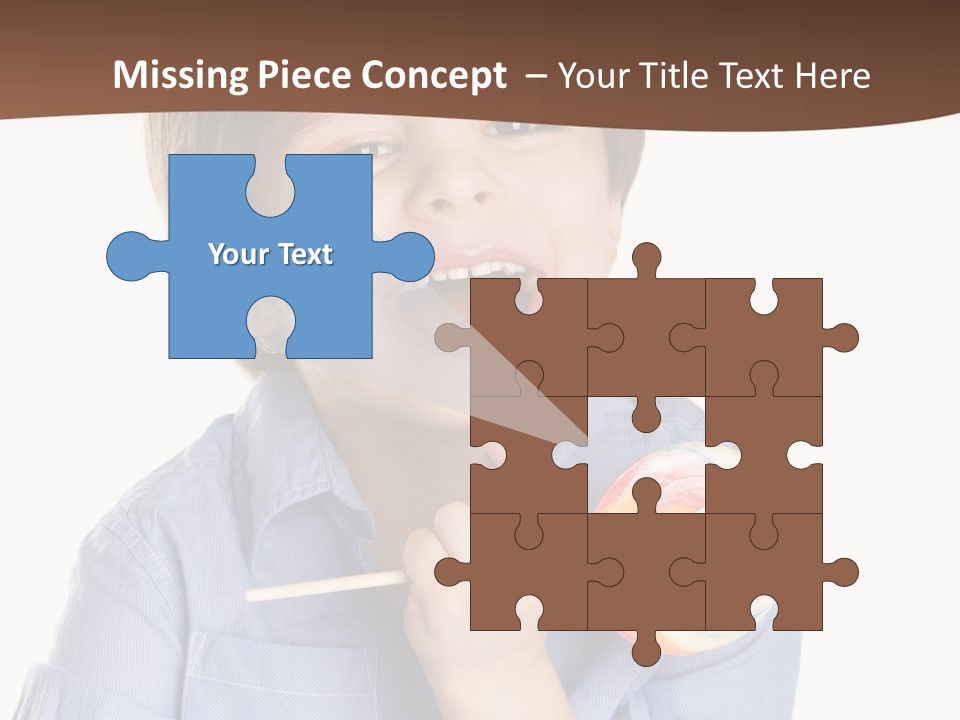 Candy Baby Studio PowerPoint Template