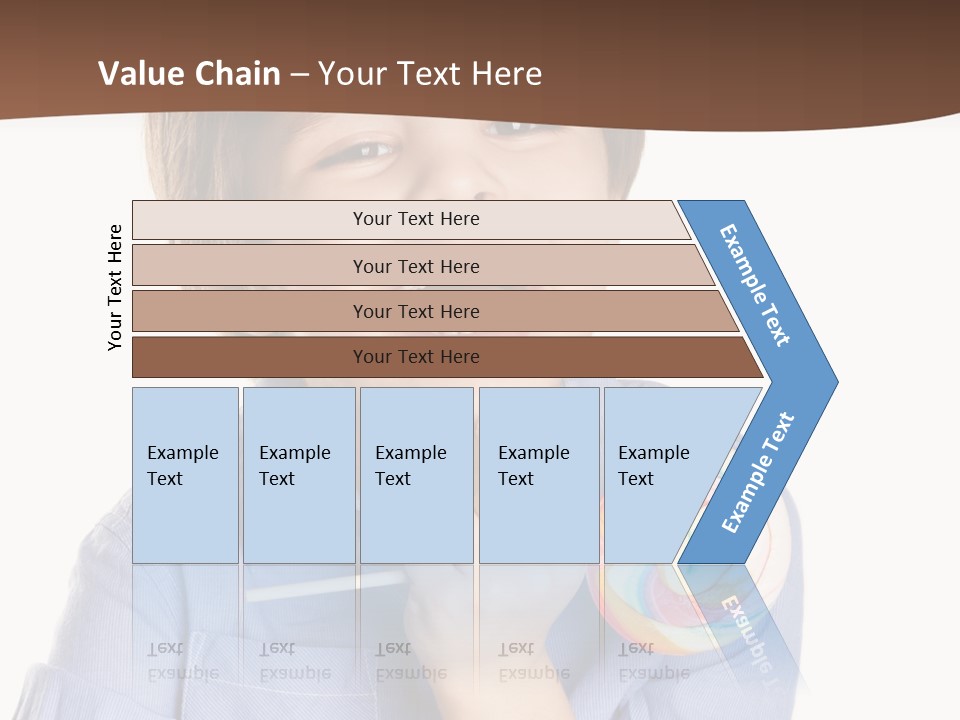 Candy Baby Studio PowerPoint Template
