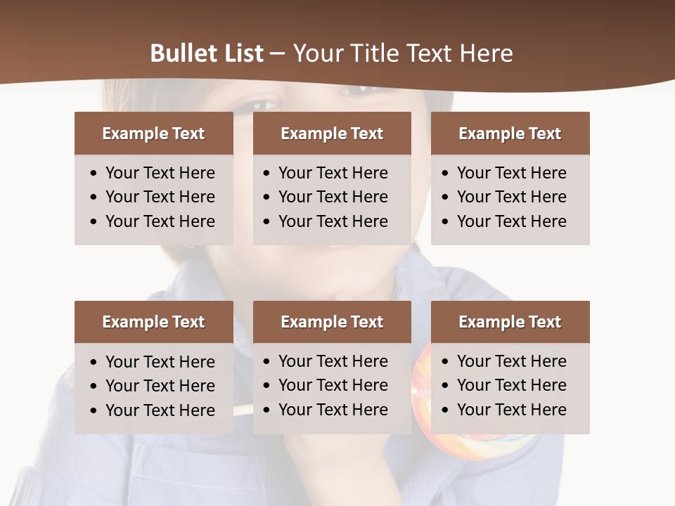 Candy Baby Studio PowerPoint Template