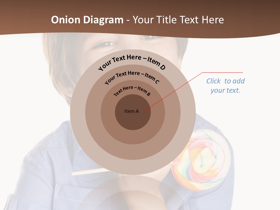 Candy Baby Studio PowerPoint Template