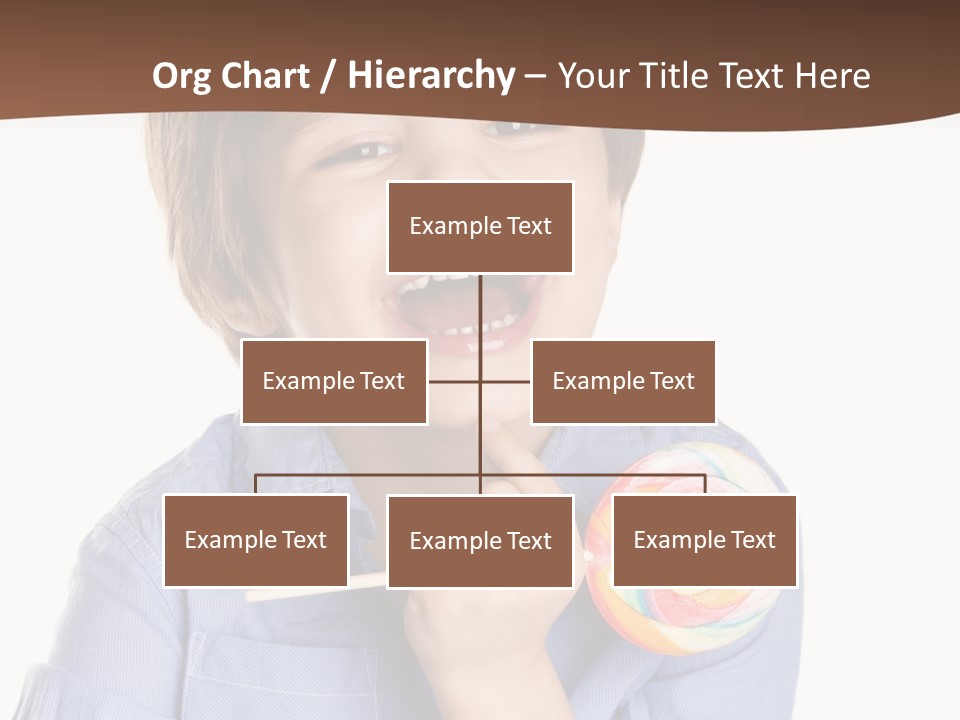 Candy Baby Studio PowerPoint Template