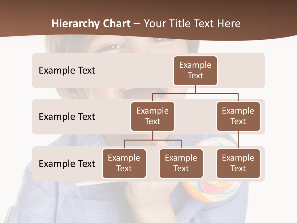 Candy Baby Studio PowerPoint Template