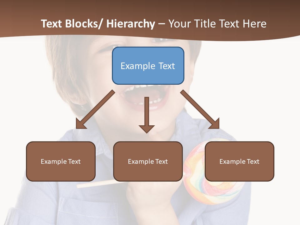 Candy Baby Studio PowerPoint Template