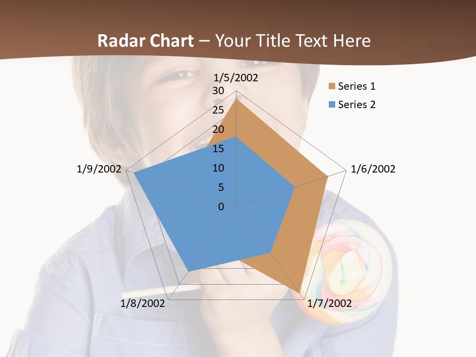 Candy Baby Studio PowerPoint Template