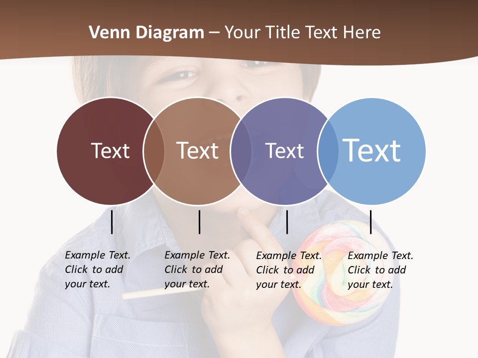 Candy Baby Studio PowerPoint Template