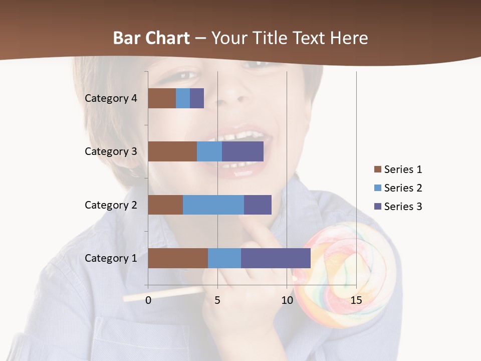 Candy Baby Studio PowerPoint Template