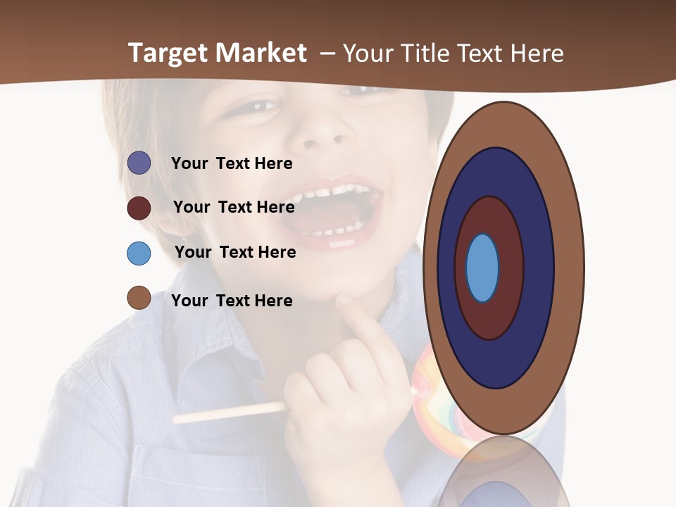 Candy Baby Studio PowerPoint Template