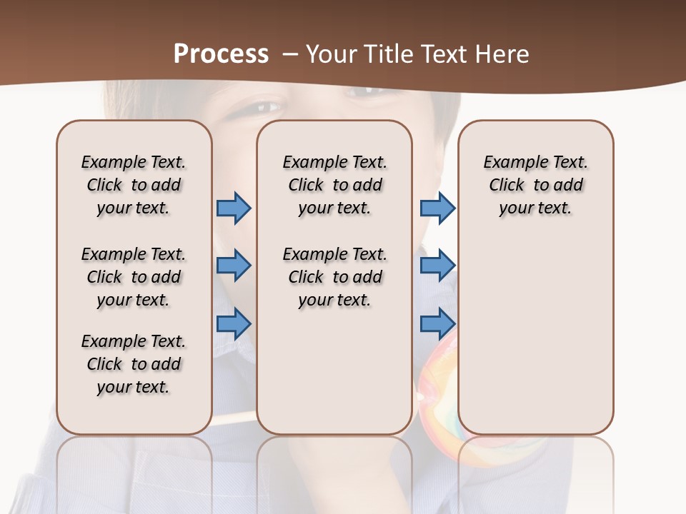 Candy Baby Studio PowerPoint Template