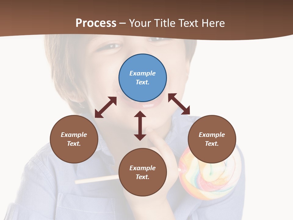 Candy Baby Studio PowerPoint Template