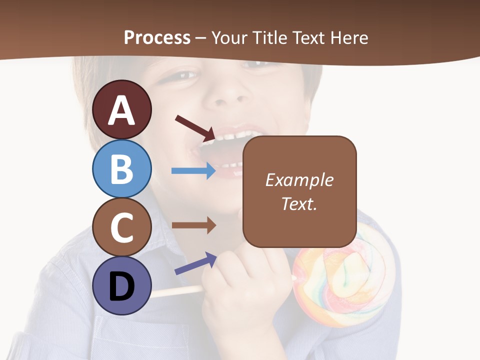 Candy Baby Studio PowerPoint Template