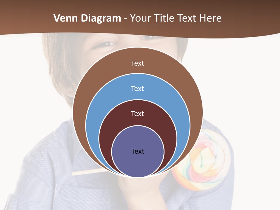 Candy Baby Studio PowerPoint Template