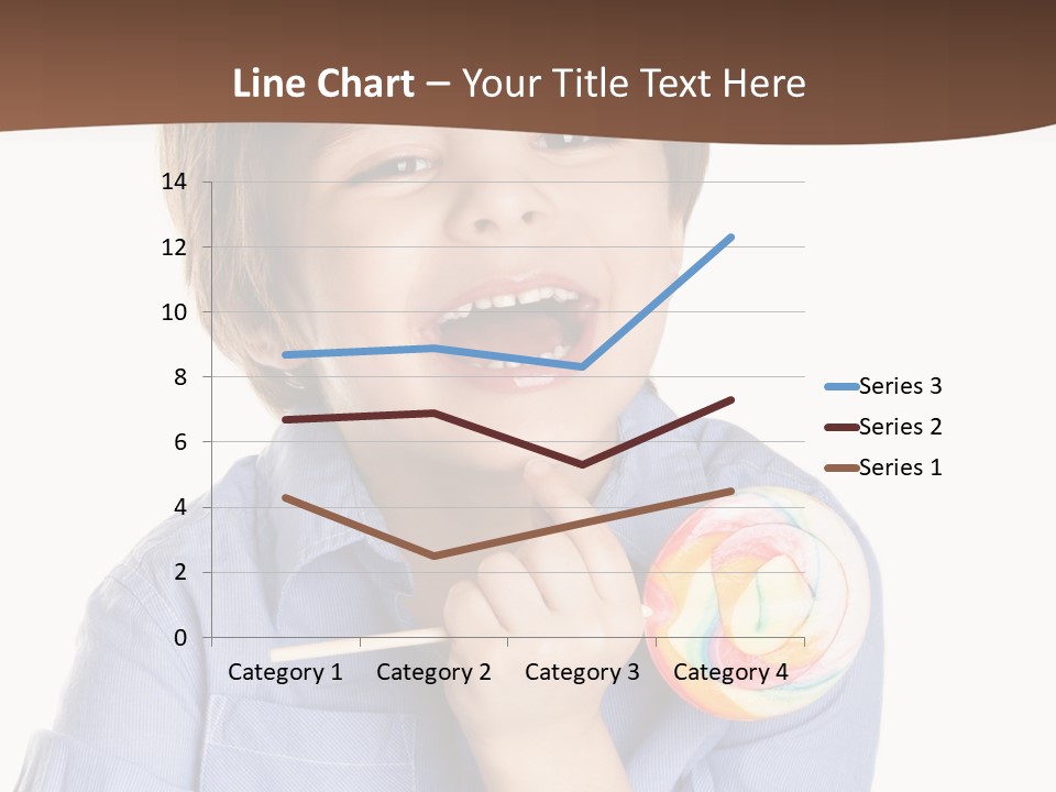 Candy Baby Studio PowerPoint Template