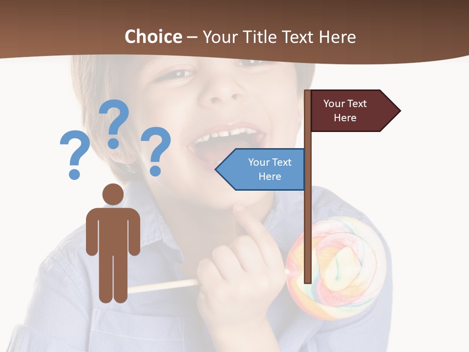Candy Baby Studio PowerPoint Template
