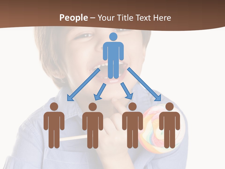 Candy Baby Studio PowerPoint Template