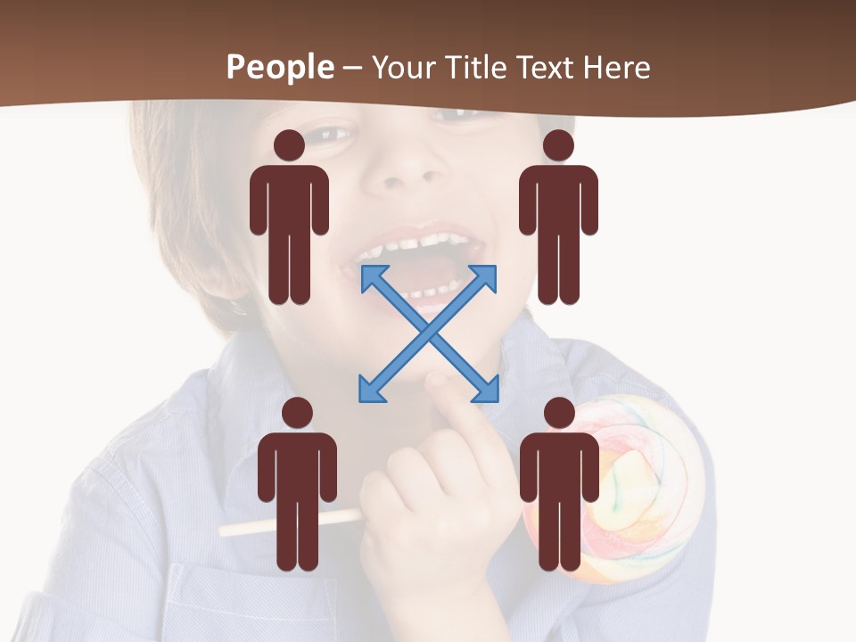 Candy Baby Studio PowerPoint Template