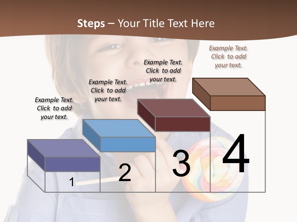 Candy Baby Studio PowerPoint Template