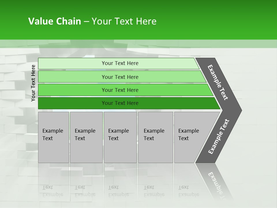 Wall White Explode PowerPoint Template