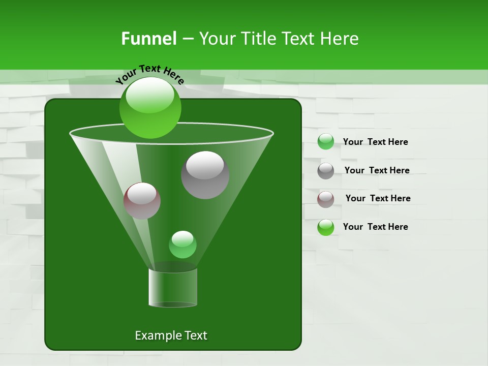 Wall White Explode PowerPoint Template