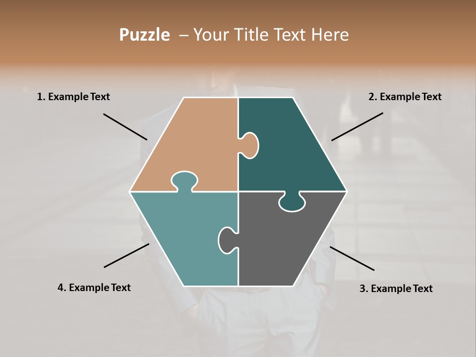 Relationship Hair Hand PowerPoint Template