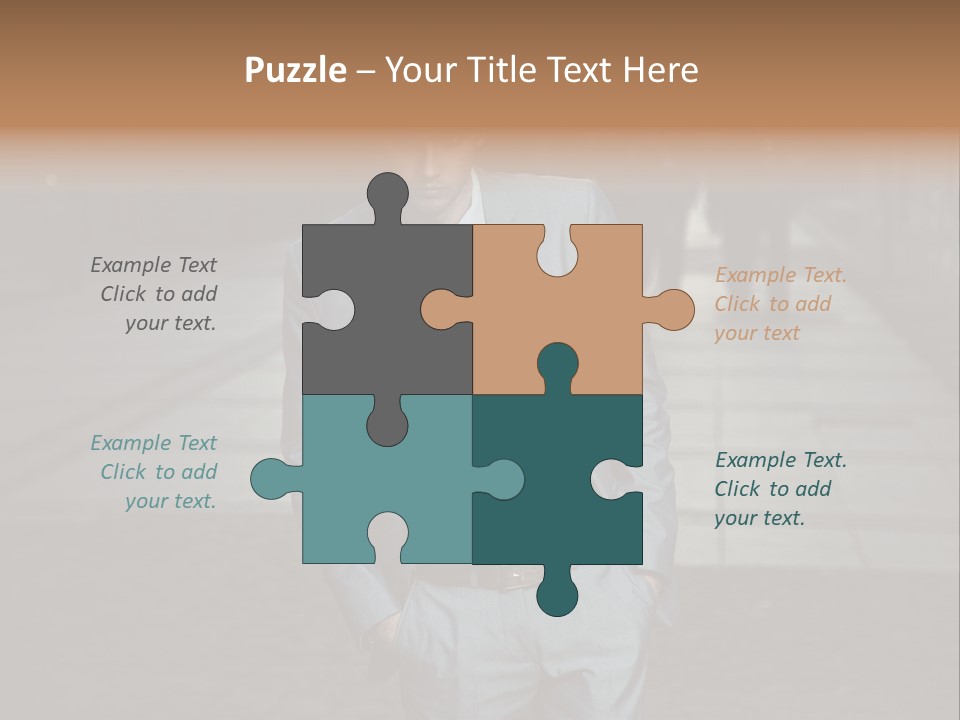 Relationship Hair Hand PowerPoint Template