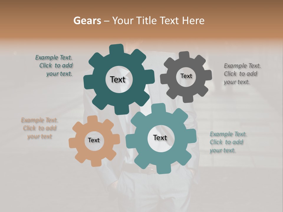 Relationship Hair Hand PowerPoint Template