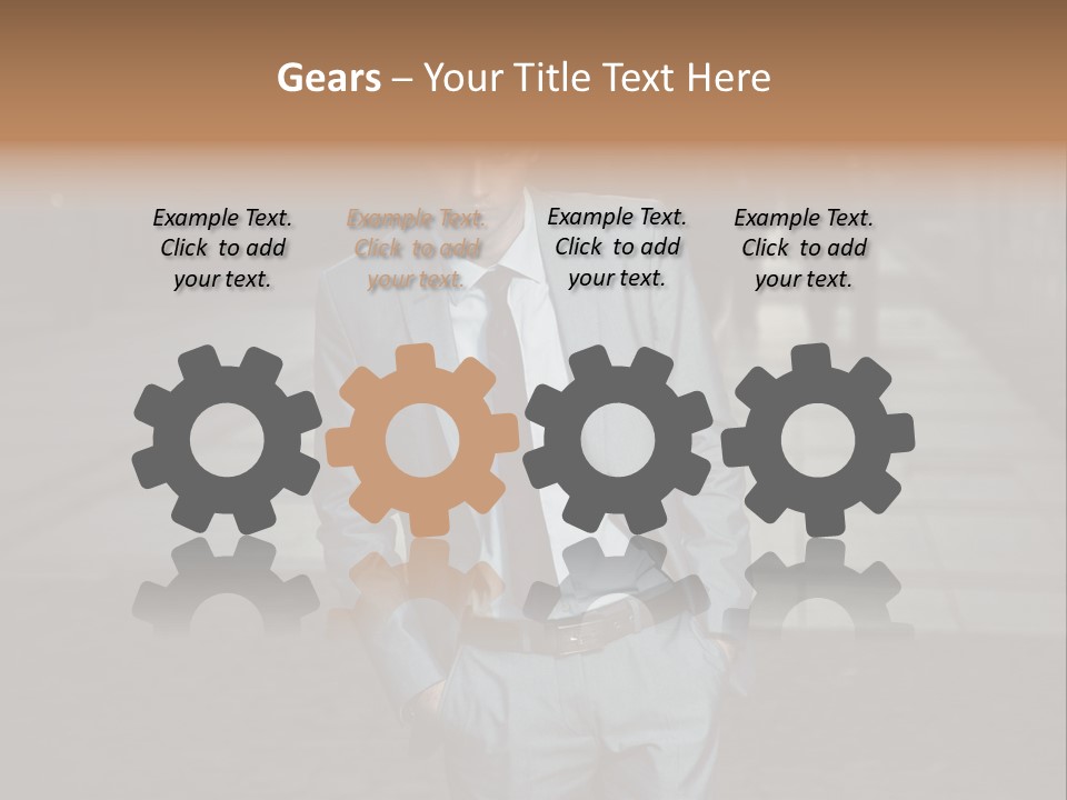 Relationship Hair Hand PowerPoint Template